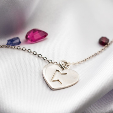 Perthro Heart Necklace
